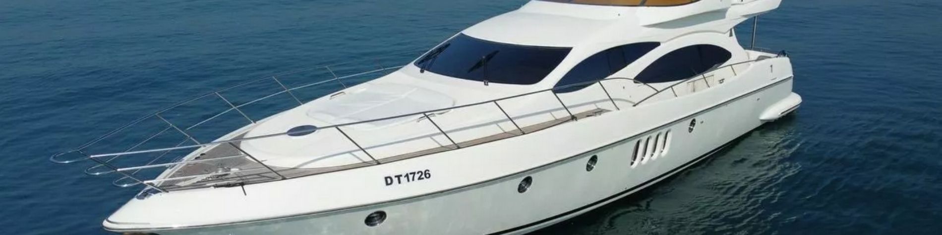 Azimut 68 ft yacht rental in Dubai