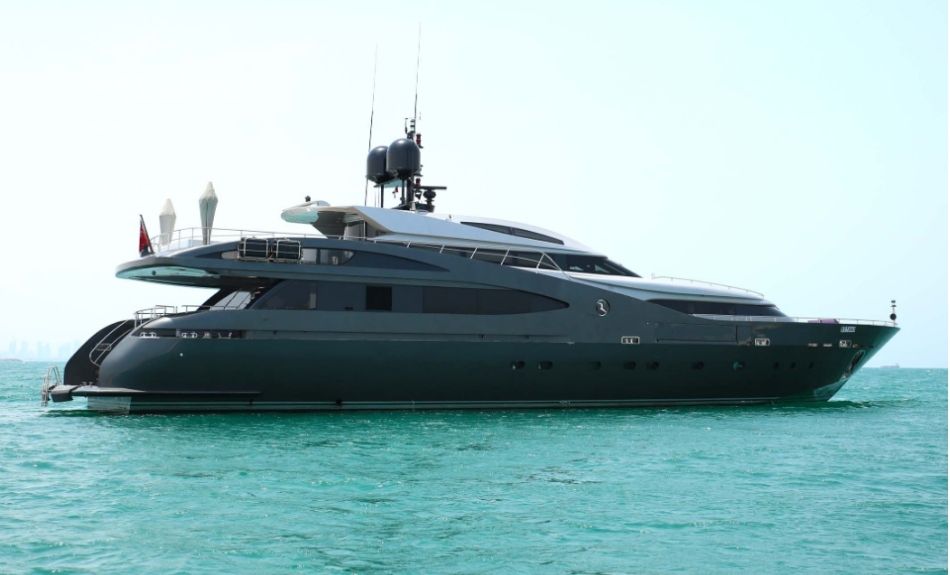 BABYLON 124ft luxury yacht Rental Dubai