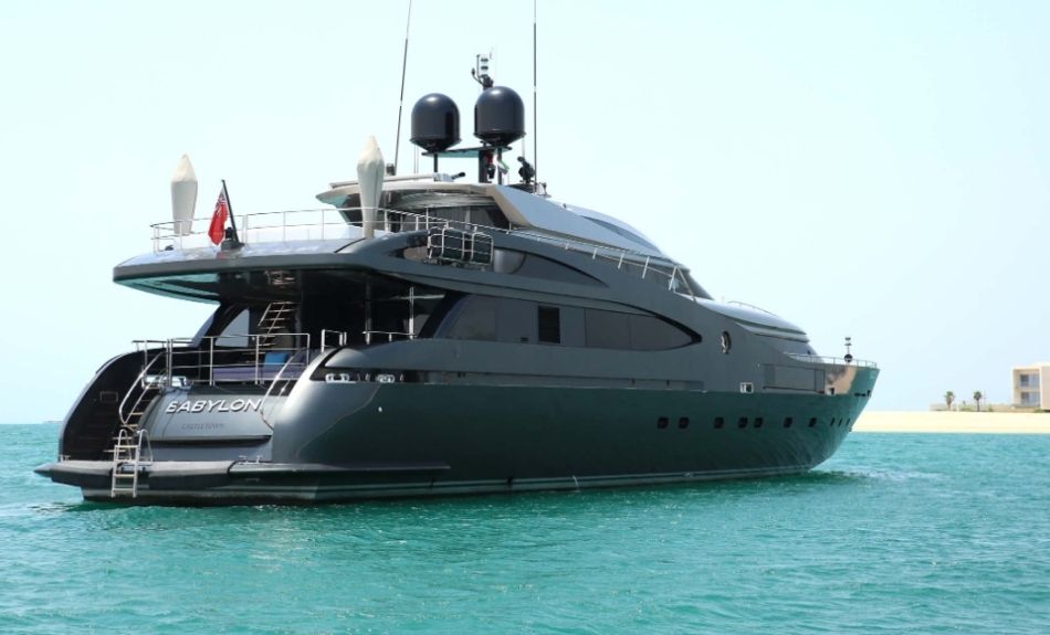 Babylon 124 Ft Yacht Rental in Dubai