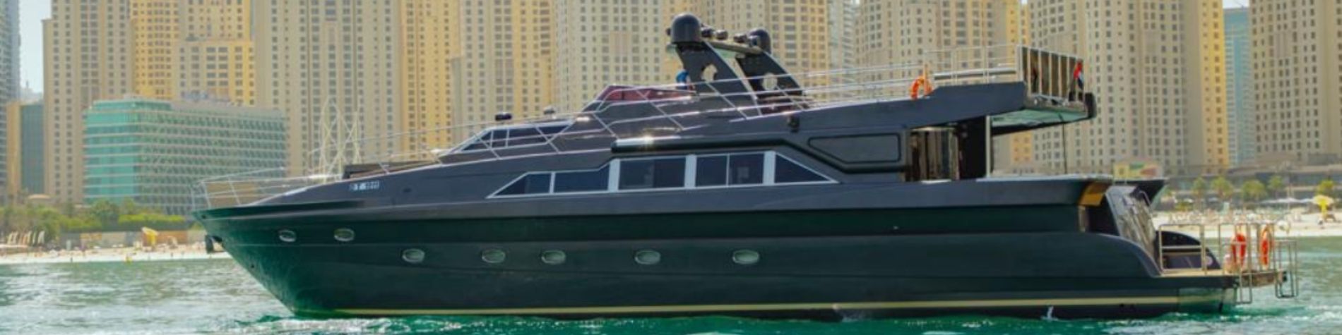 Gulf Craft 95 ft Yacht Rental in Dubai