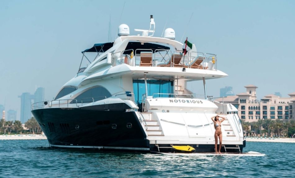 Notorious 90ft Luxury Yacht