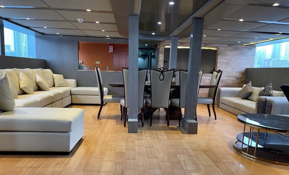 Ocean 141ft Luxury Yacht Meeting Hall