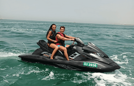 Couple Fun with Jet Ski Ride in Dubai