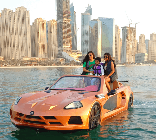 speed boat ride Dubai marina