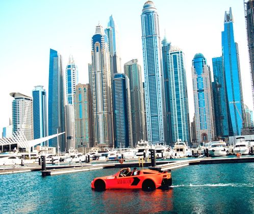 Jet car Ride Service Dubai Marina