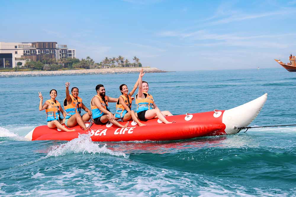 Banana Boat Ride with Sealife Watersports Dubai