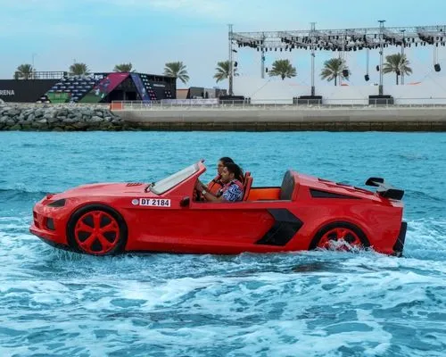 Jet Car Ride in Dubai Marina