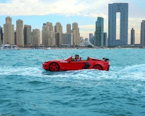 Jet Car Ride in Dubai