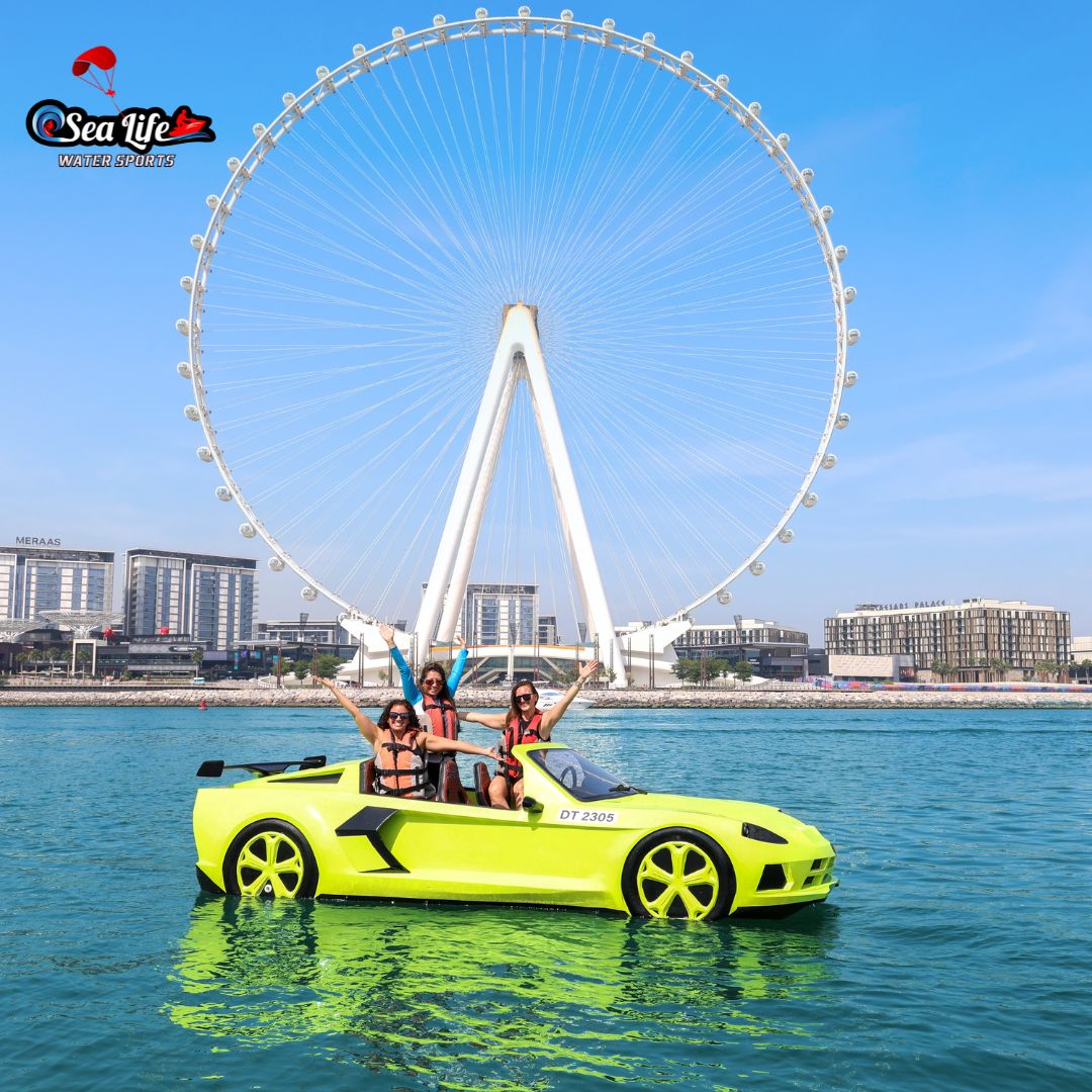 Jetcar Ride Service Dubai With Sealife Watersports Dubai