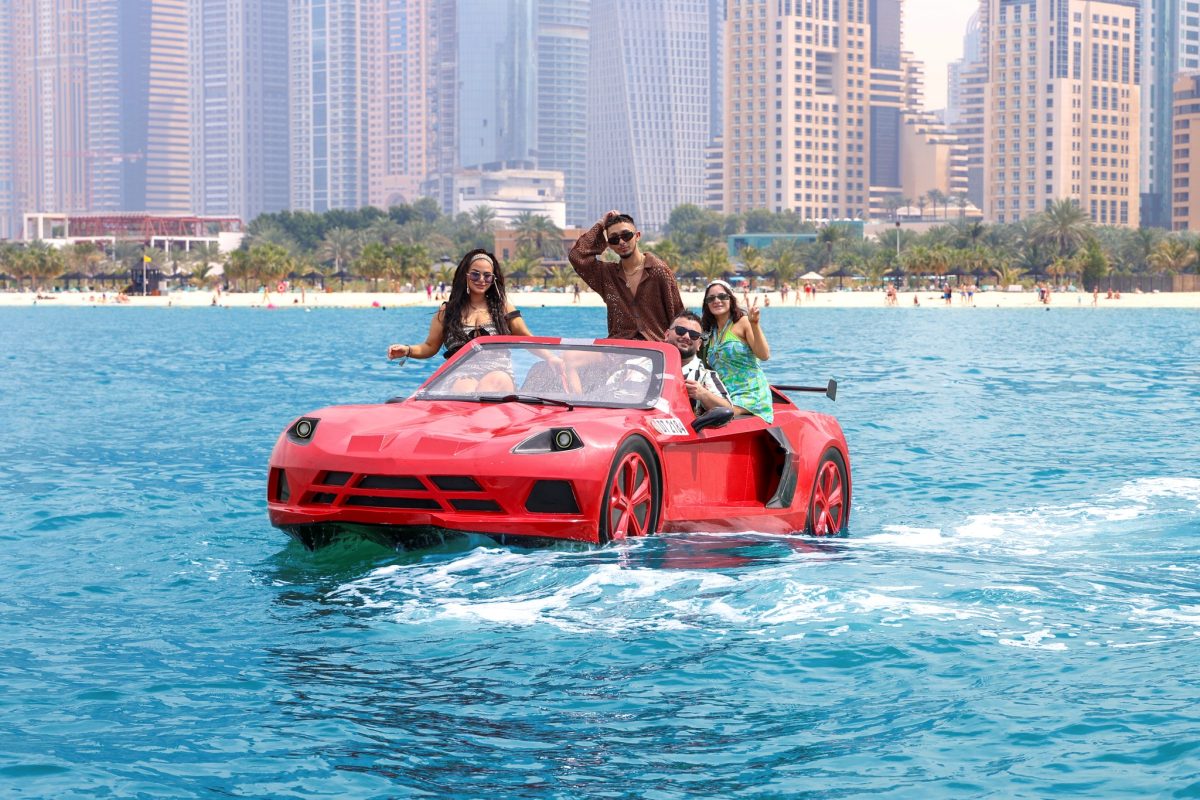 Jet Car Ride with Sealife Waterspoets Dubai