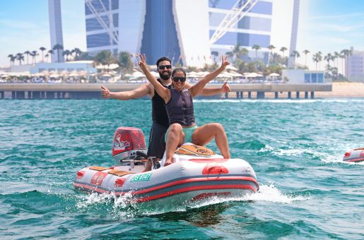Dubai Self Drive Boat Near Burj Al Arab