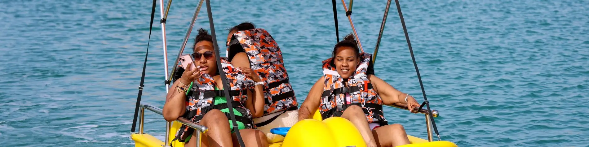 Pedalo Boat Ride Dubai Palm Jumeirah