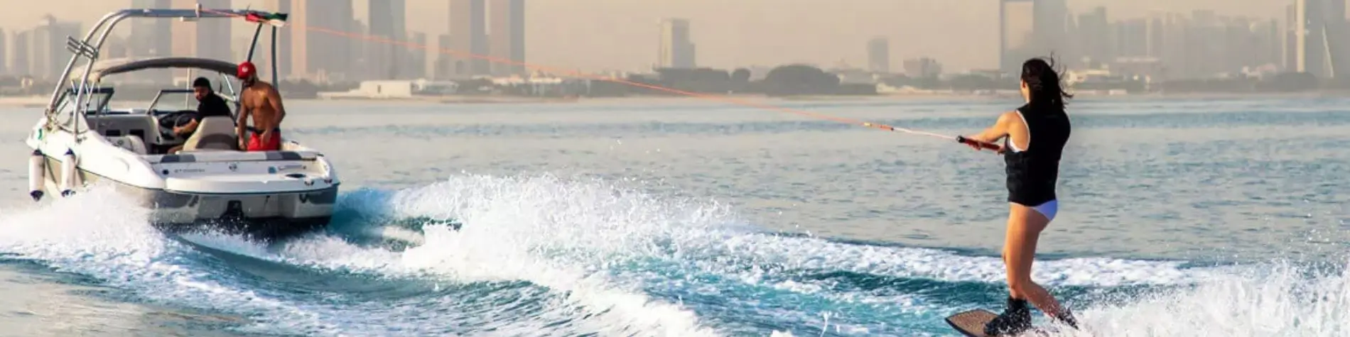 Wakeboarding at Dubai Soluna Beach