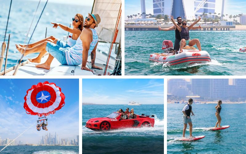 5 Water Adventures Dubai