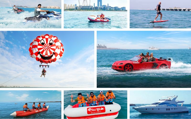 Watersports Activites with Sea Life Watersports Dubai
