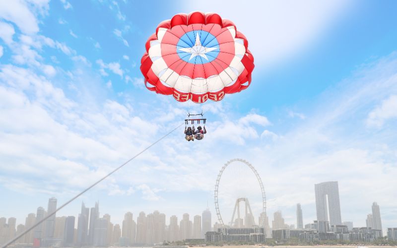 Paragliding Dubai Marina
