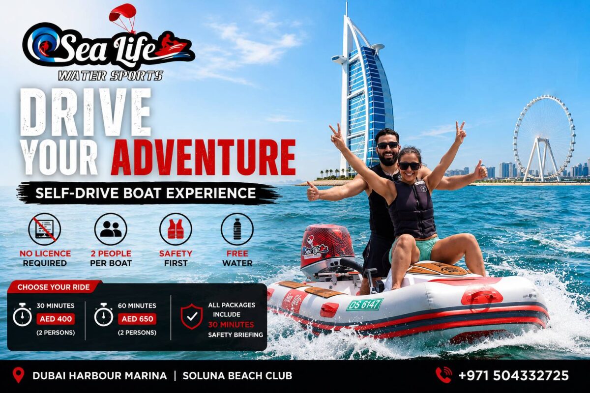 Drive your adventure in Dubai