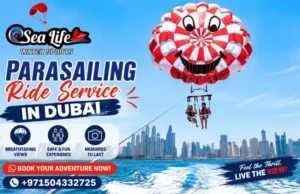 Parasailing Ride in Dubai JBR Beach